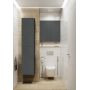 Elita For All RE140500066610 szafka 50x12.6x80 cm boczna wisząca antracyt zdj.4