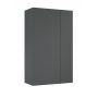 Elita For All RE140600066010 szafka 59.6x31.6x100 cm boczna wisząca antracyt zdj.1