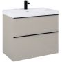 Elita Look RE010801027020 szafka 80x44.9x63.5 cm podumywalkowa wisząca beżowa zdj.1