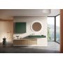 Elita For All RE140500067010 szafka 50x12.6x80 cm boczna wisząca zielona zdj.3