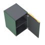 Elita Soho RE080400047010 szafka 40x45.3x63.5 cm boczna wisząca zielona zdj.3