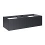 Elita Soho Slim RE081204047160 szafka 120x45.3x31.8 cm podumywalkowa wisząca czarna zdj.1