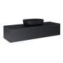 Elita Soho Slim RE081604047160 szafka 160x45.3x31.8 cm podumywalkowa wisząca czarna zdj.3