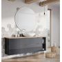 Elita Look RE080400026610 szafka 40x44.9x63.5 cm boczna wisząca antracyt zdj.9