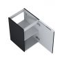 Elita Look RE080400027160 szafka 40x44.9x63.5 cm boczna wisząca czarna zdj.8