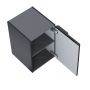 Elita Soho RE080400047160 szafka 40x45.3x63.5 cm boczna wisząca czarna zdj.3