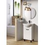 Elita Sunn RE169190008060 umywalka z szafką 45.5 cm białą zdj.3