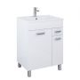 Elita Sunn RE169194008060 umywalka z szafką 60 cm białą zdj.1