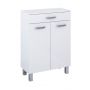 Elita Sunn RE169199008060 szafka 58.6x29.6x84.1 cm boczna stojąca biała zdj.1