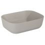 Elita Reni RE040460037020 umywalka 45x32.5 cm prostokątna nablatowa brąz/beż zdj.1