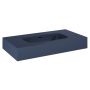 Elita Dimple RE040800027030 umywalka 80.6x46 cm prostokątna ścienna niebieska zdj.3