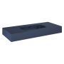 Elita Dimple RE041000027030 umywalka 100.8x46 cm prostokątna ścienna niebieska zdj.3