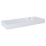 Elita Dimple RE041202025290 umywalka 121x46 cm prostokątna ścienna biała zdj.3