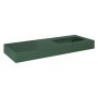 Elita Dimple RE041202027010 umywalka 121x46 cm prostokątna ścienna zielona zdj.3