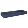 Elita Dimple RE041202027030 umywalka 121x46 cm prostokątna ścienna niebieska zdj.3