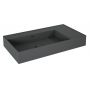 Elita Level RE041461176010 umywalka 80.5x45.5 cm prostokątna ścienna antracyt zdj.3