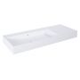 Elita Level RE041461195290 umywalka 120.5x45.5 cm prostokątna ścienna biała zdj.4