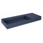 Elita Level RE041461197030 umywalka 120.5x45.5 cm prostokątna ścienna niebieska zdj.1