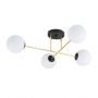Emibig Magnum 12334 lampa podsufitowa 4x10 W czarna zdj.1