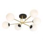 Emibig Magnum 12336 lampa podsufitowa 6x10 W czarna zdj.2