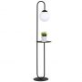 Emibig Bari 1235LP1 lampa stojąca 1x10 W czarna zdj.1