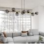 Emibig Gravity 12378 lampa wisząca powyżej 6x10 W czarna zdj.5