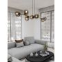 Emibig Gravity 12378 lampa wisząca powyżej 6x10 W czarna zdj.6