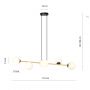 Emibig Gravity 12416 lampa wisząca czarna zdj.9