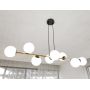 Emibig Gravity 12418 lampa wisząca x10 W czarna-złota zdj.3