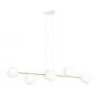 Emibig Gravity 12426 lampa wisząca 6x10 W biała zdj.1