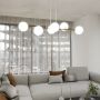 Emibig Gravity 12426 lampa wisząca 6x10 W biała zdj.3