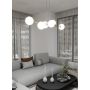 Emibig Gravity 12426 lampa wisząca 6x10 W biała zdj.6