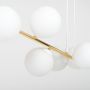 Emibig Gravity 12428 lampa wisząca x10 W biała-złota zdj.7
