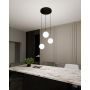 Emibig Royal 12433 lampa wisząca 3x W czarna-złota zdj.7