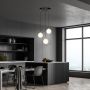 Emibig Royal 12433 lampa wisząca 3x W czarna-złota zdj.8