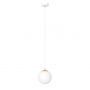 Emibig Royal 12441 lampa wisząca 1x10 W czarna-złota zdj.1