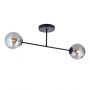 Emibig Roma 12452 lampa podsufitowa 2x10 W czarna zdj.1