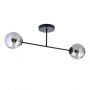 Emibig Roma 12452 lampa podsufitowa 2x10 W czarna zdj.3