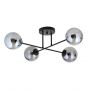 Emibig Roma 12454 lampa podsufitowa 4x10 W czarna zdj.3