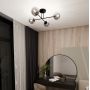 Emibig Roma 12454 lampa podsufitowa 4x10 W czarna zdj.5
