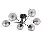 Emibig Roma 12456 lampa podsufitowa 6x10 W czarna zdj.3