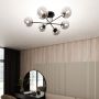 Emibig Roma 12456 lampa podsufitowa 6x10 W czarna zdj.6