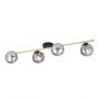 Emibig Splendi 12464 lampa podsufitowa czarna zdj.1