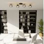 Emibig Splendi 12464 lampa podsufitowa czarna zdj.5