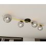 Emibig Splendi 12464 lampa podsufitowa czarna zdj.6