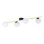 Emibig Splendi 12484 lampa podsufitowa czarna zdj.1