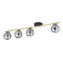 Emibig Monza 12504 lampa podsufitowa czarna zdj.3