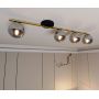 Emibig Monza 12504 lampa podsufitowa czarna zdj.8