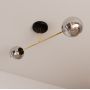 Emibig Magnum 12692 lampa podsufitowa 2x10 W czarna zdj.4