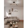 Emibig Magnum 12692 lampa podsufitowa 2x10 W czarna zdj.5
